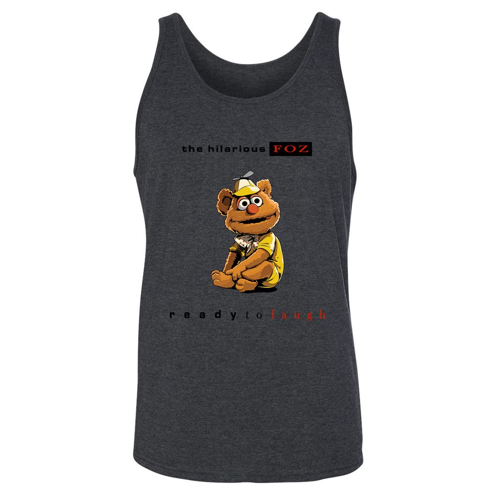 Unisex Jersey Tank - CCEGGKGN - Dark Grey Heather - 6