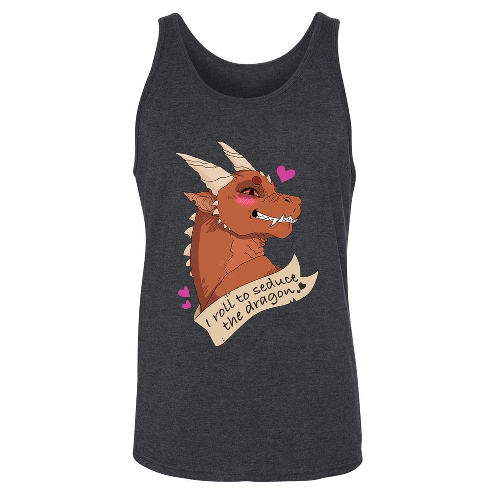 Unisex Jersey Tank - YL9JVMVL - Dark Grey Heather - 6