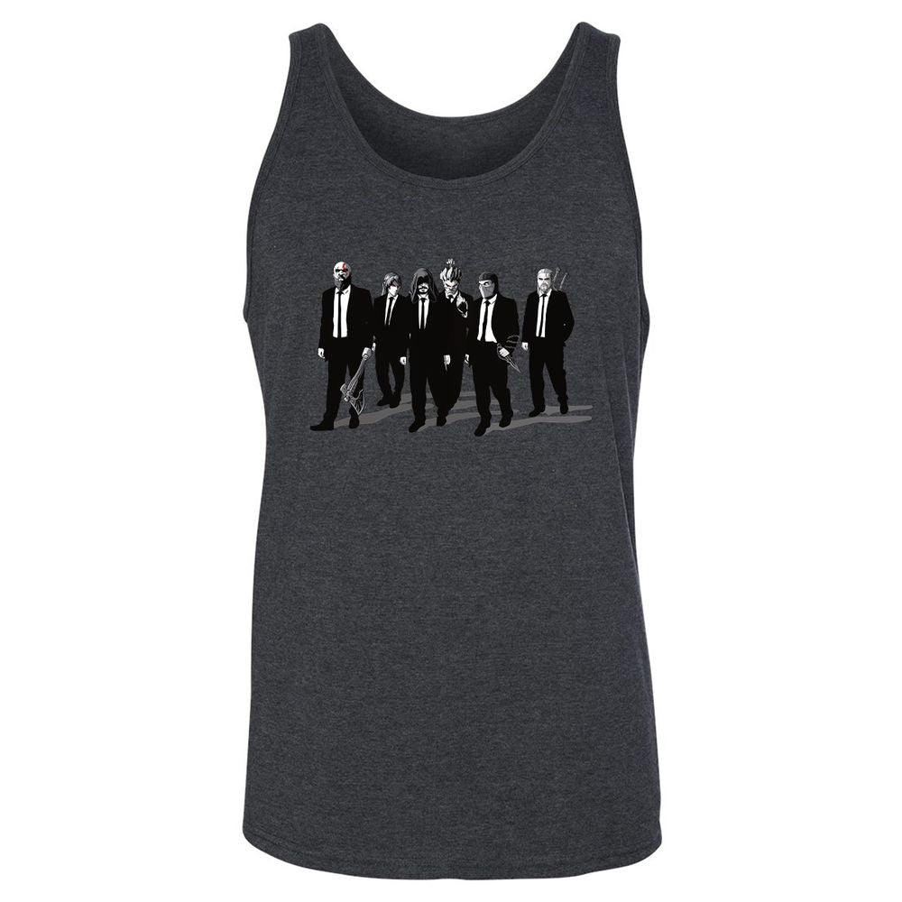Unisex Jersey Tank - KTH5TKY9 - Dark Grey Heather - 6