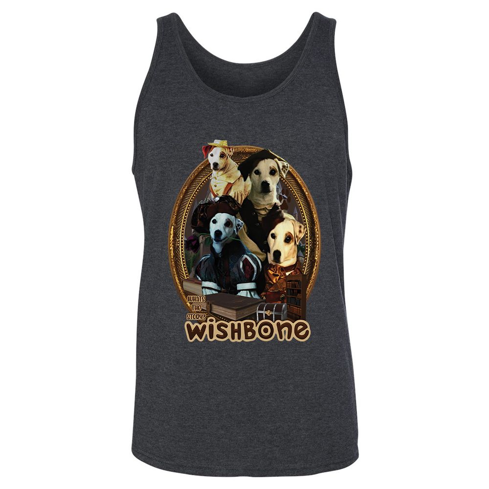 Unisex Jersey Tank - JQUQURVF - Dark Grey Heather - 6