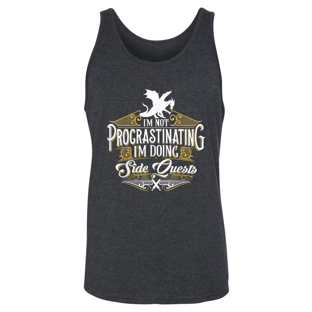 Unisex Jersey Tank - P973SGVU - Dark Grey Heather - 6