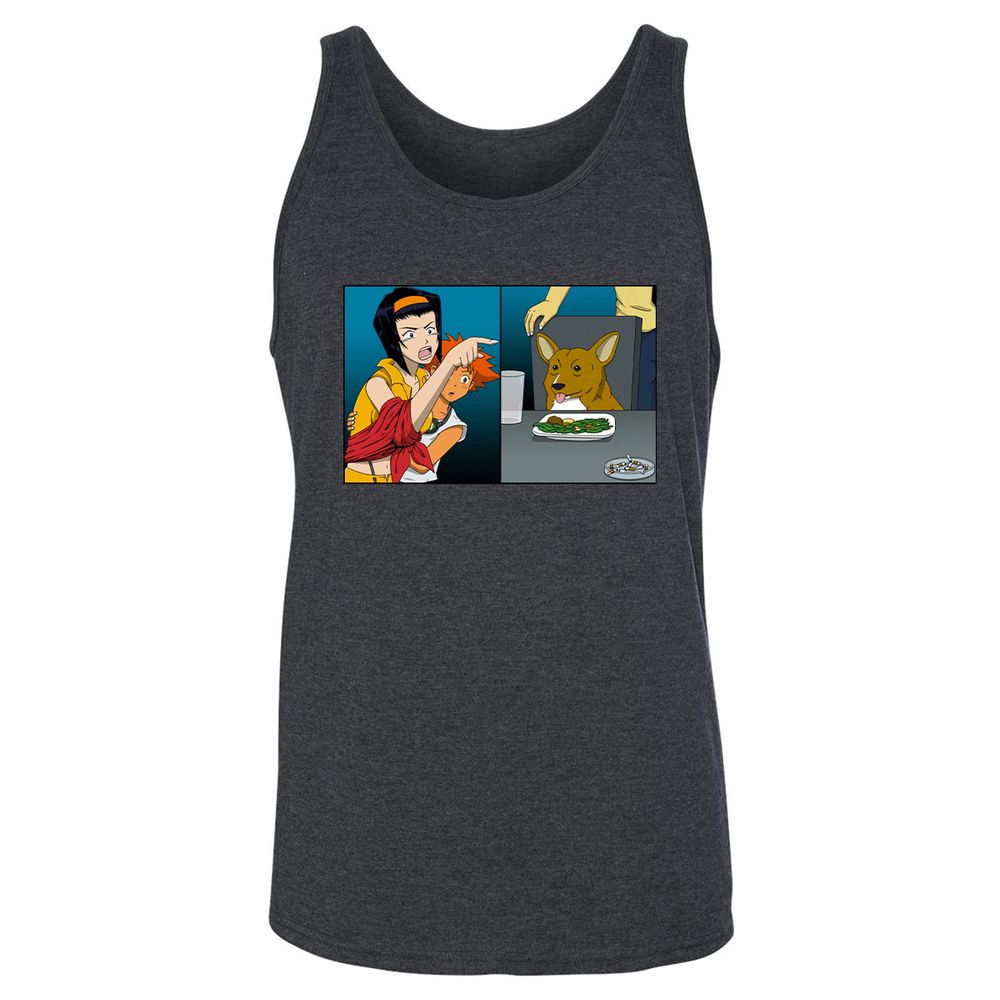 Unisex Jersey Tank - E94XSR8X - Dark Grey Heather - 6