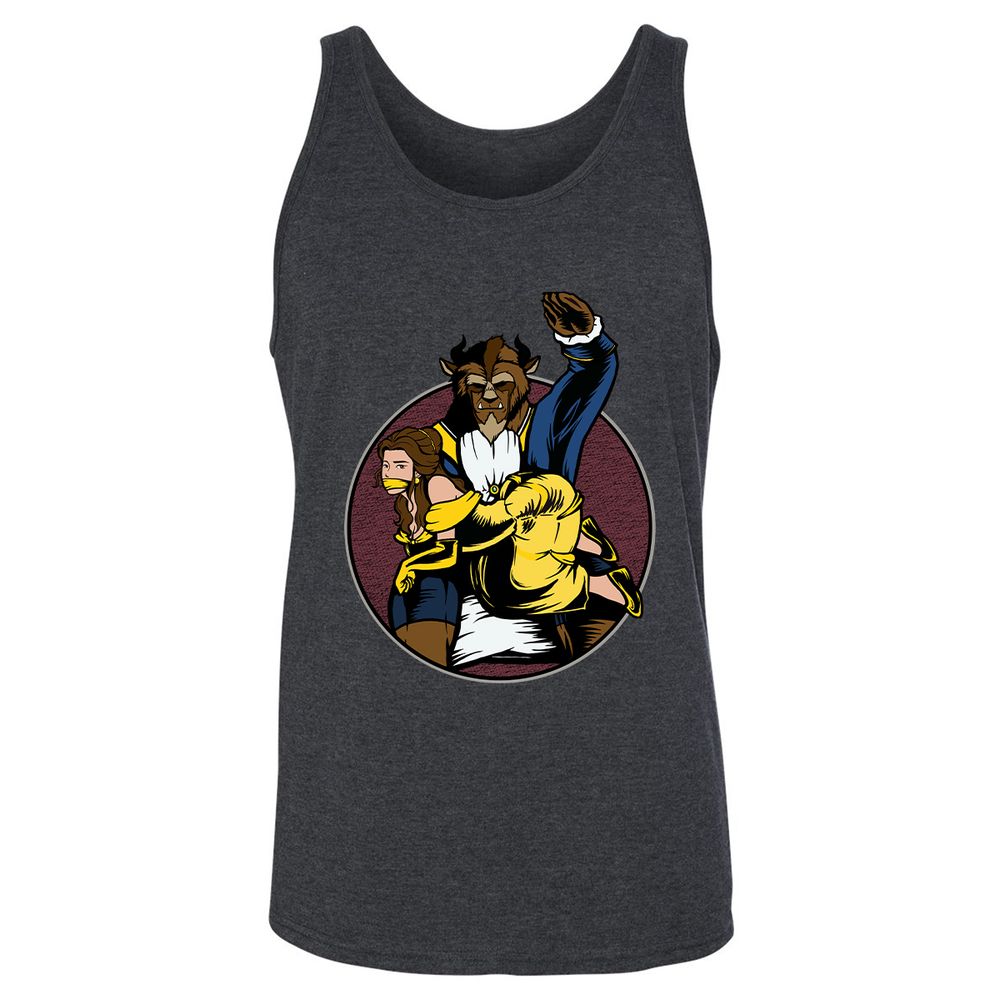 Unisex Jersey Tank - 1NR2UD4E - Dark Grey Heather - 6
