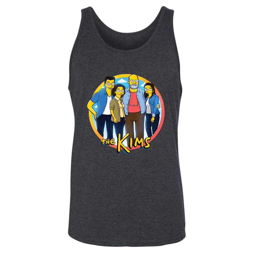 Unisex Jersey Tank - HL553WCN - Dark Grey Heather - 6