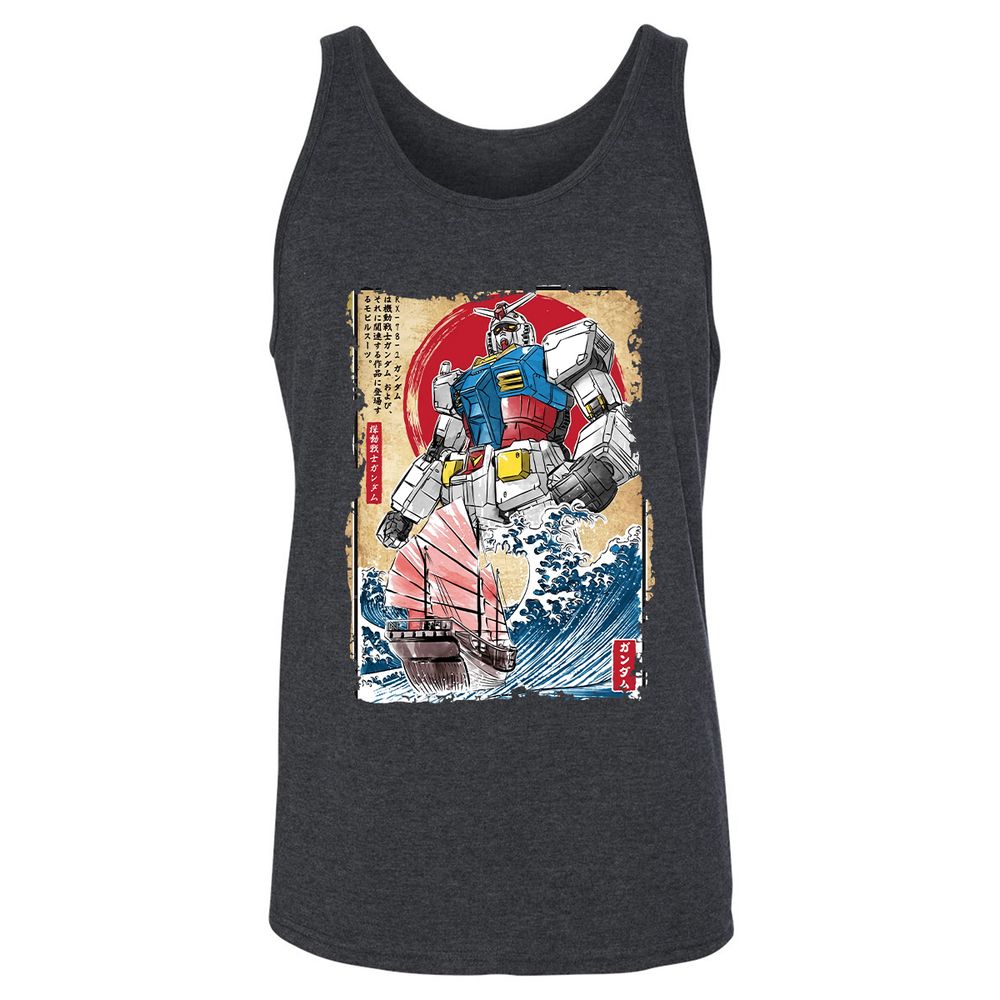 Unisex Jersey Tank - ACR487Y3 - Dark Grey Heather - 6