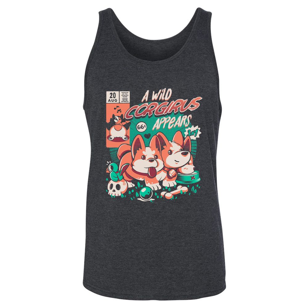 Unisex Jersey Tank - JMCBFZ3P - Dark Grey Heather - 6