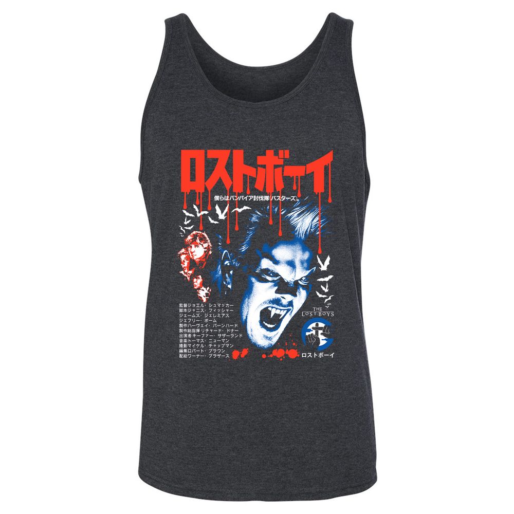 Unisex Jersey Tank - ZHBK49F3 - Dark Grey Heather - 6