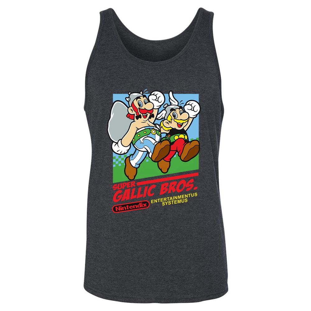 Unisex Jersey Tank - UNG5RFSS - Dark Grey Heather - 6