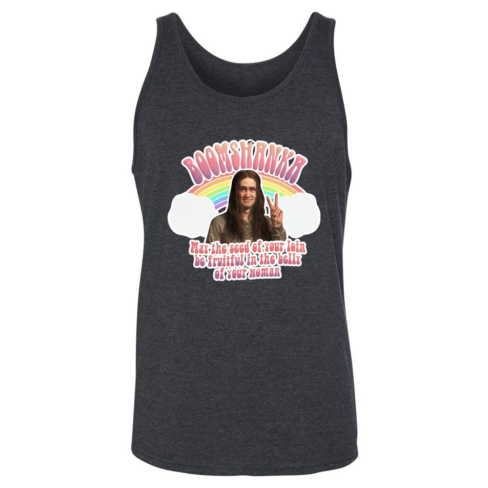 Unisex Jersey Tank - JEY7MZ4F - Dark Grey Heather - 6