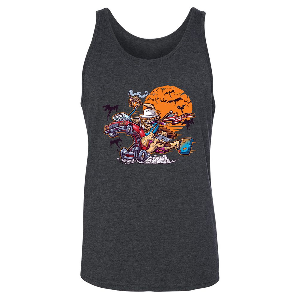Unisex Jersey Tank - JR6K1NZM - Dark Grey Heather - 6