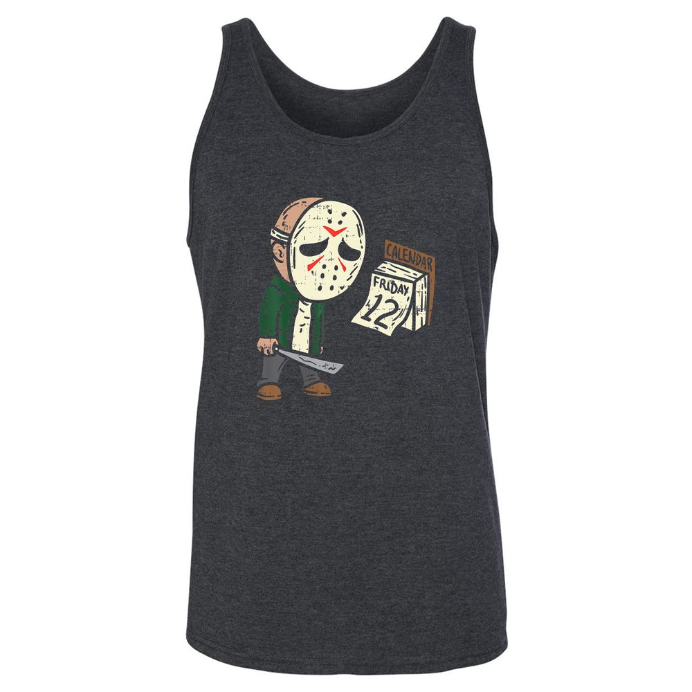 Unisex Jersey Tank - DGTJ24B2 - Dark Grey Heather - 6