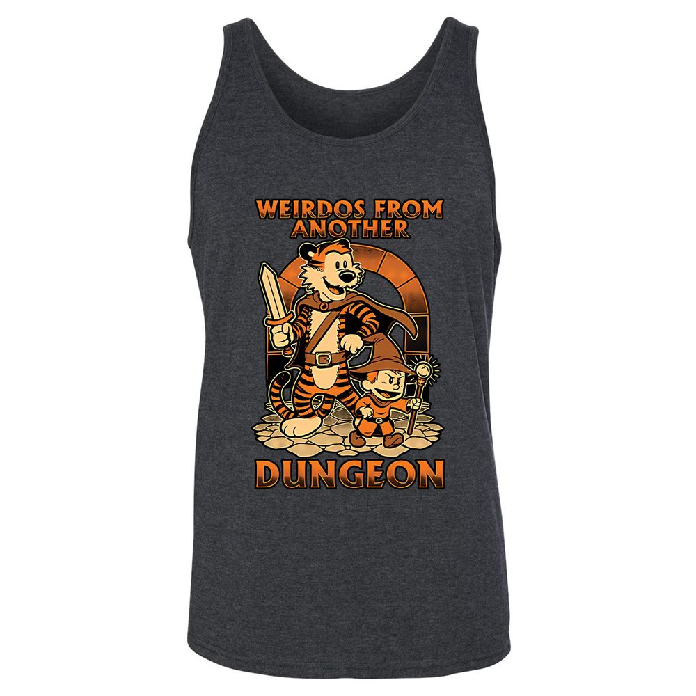 Unisex Jersey Tank - TVYZYMB4 - Dark Grey Heather - 6