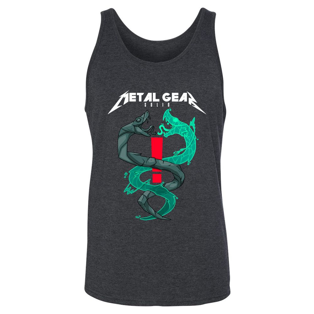 Unisex Jersey Tank - BH3JPSG1 - Dark Grey Heather - 6