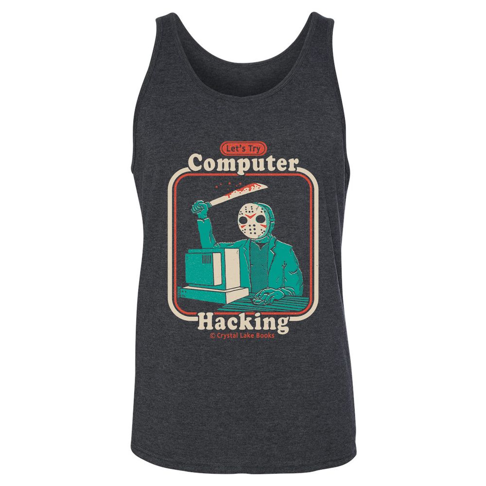 Unisex Jersey Tank - X41X8SUX - Dark Grey Heather - 6