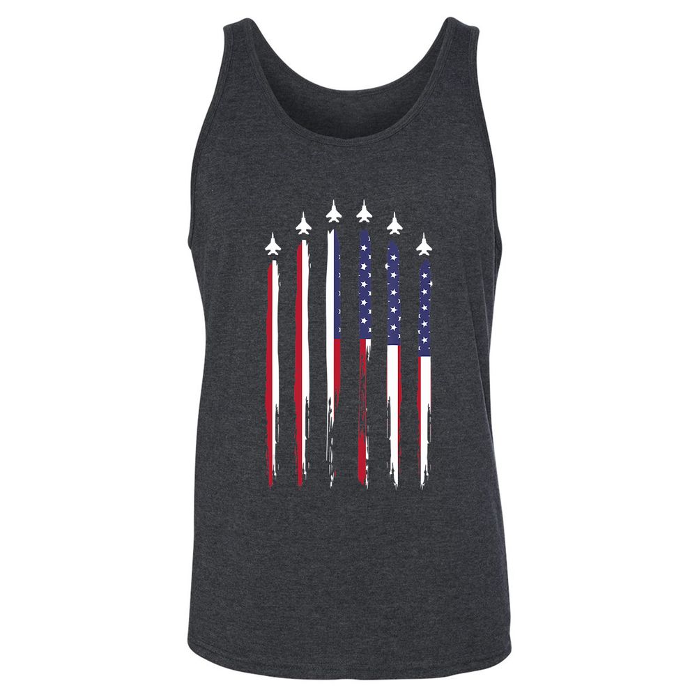 Unisex Jersey Tank - R2PBZ1UG - Dark Grey Heather - 6