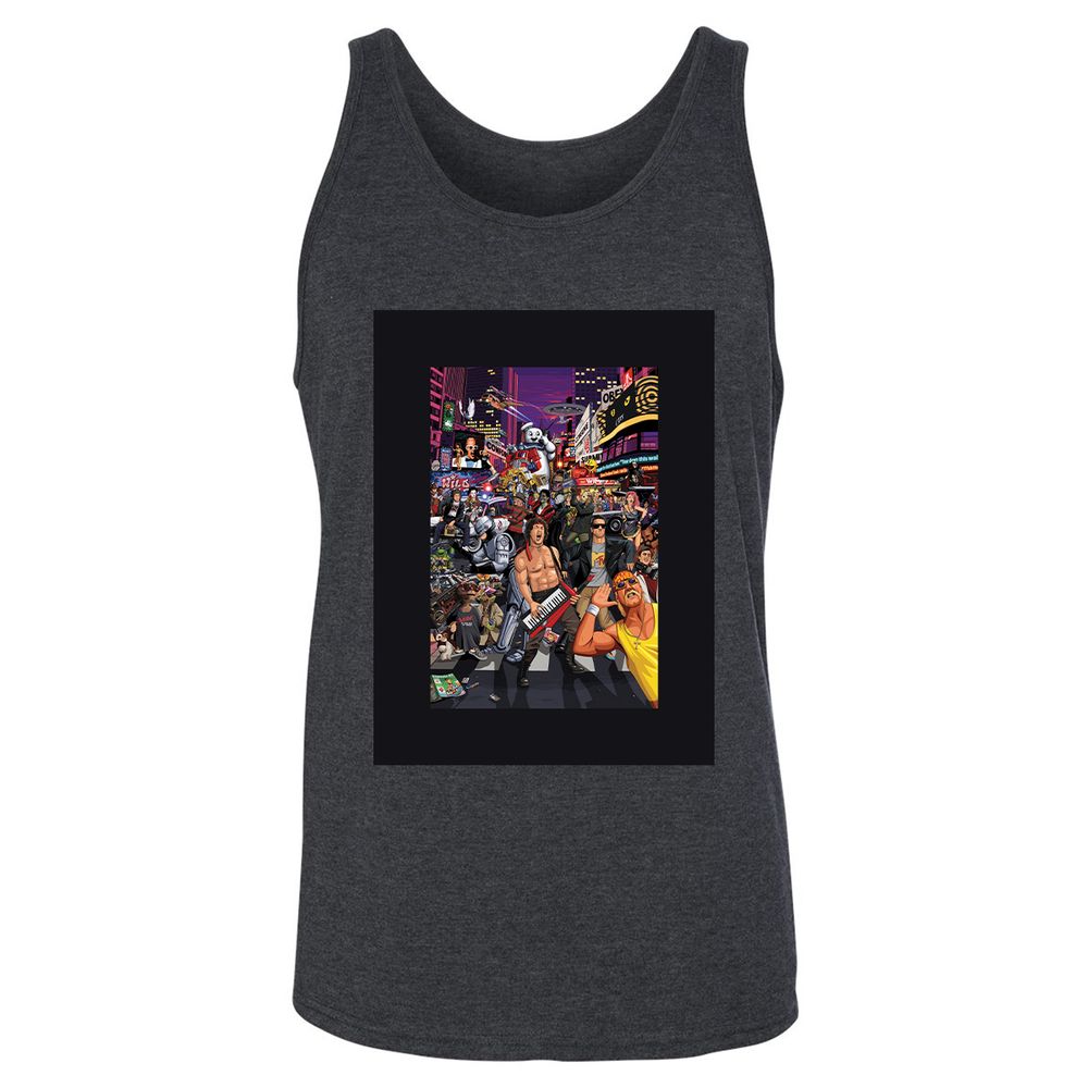 Unisex Jersey Tank - XM81DW77 - Dark Grey Heather - 6