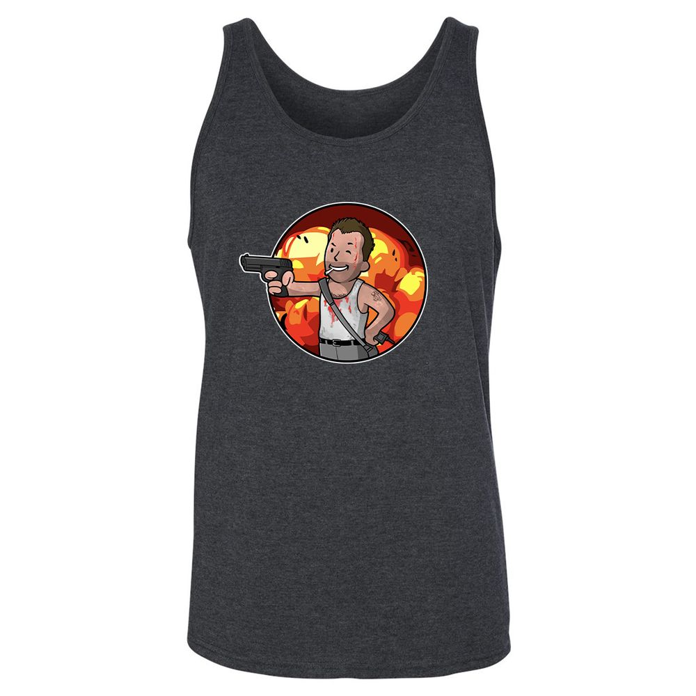 Unisex Jersey Tank - YQUYPT6T - Dark Grey Heather - 6