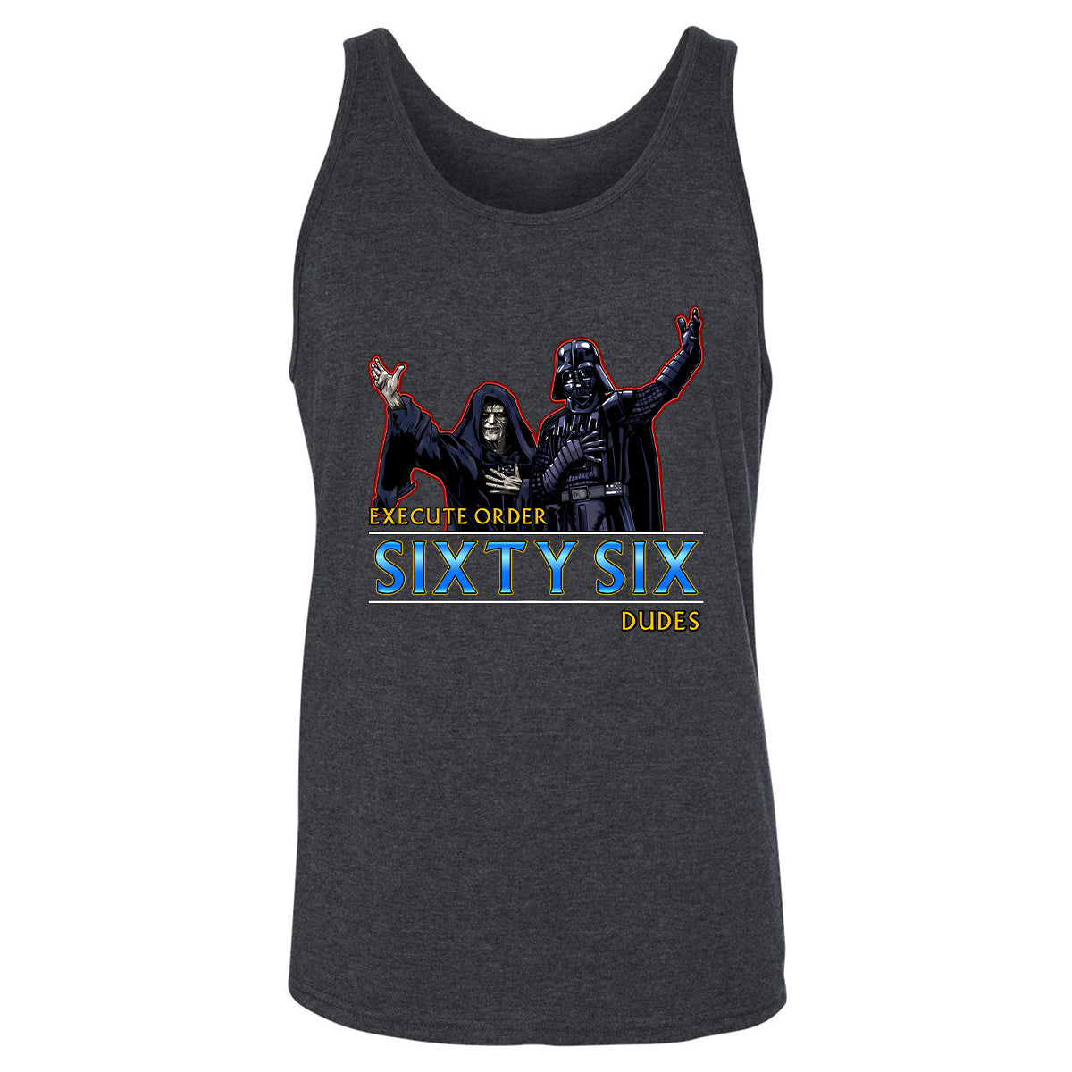 Unisex Jersey Tank - FAX6A988 - Dark Grey Heather - 6