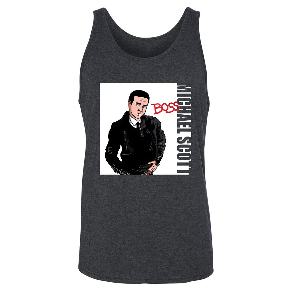 Unisex Jersey Tank - AZRSMMZ3 - Dark Grey Heather - 6