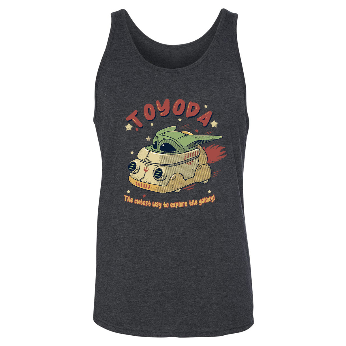 Unisex Jersey Tank - 5Z6KL1P4 - Dark Grey Heather - 6