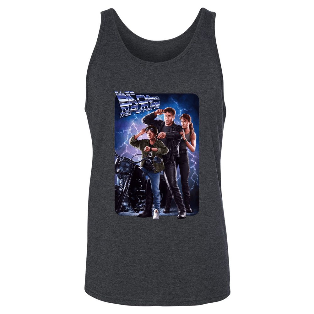 Unisex Jersey Tank - UWL8K17C - Dark Grey Heather - 6