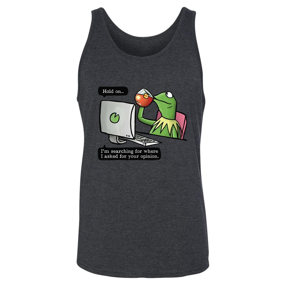 Unisex Jersey Tank - 5PQYC63W - Dark Grey Heather - 6