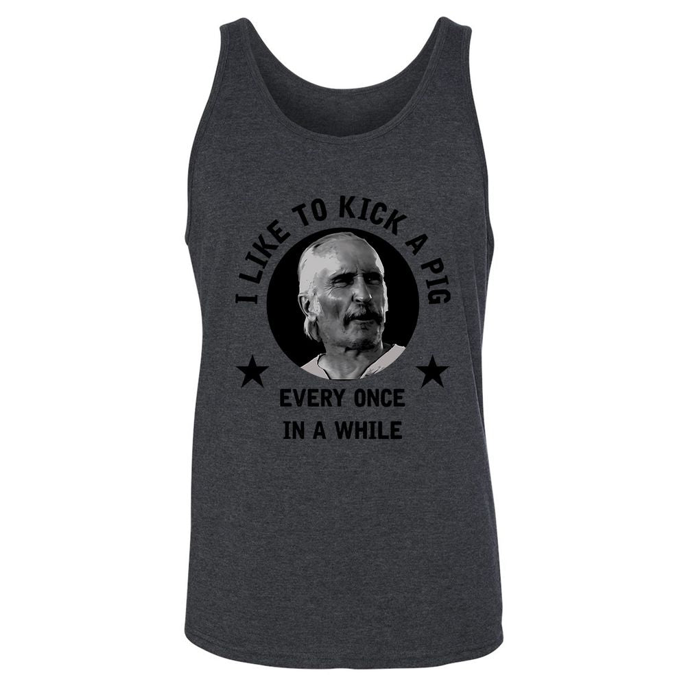 I like to kick a pig - Dark Grey Heather - 6