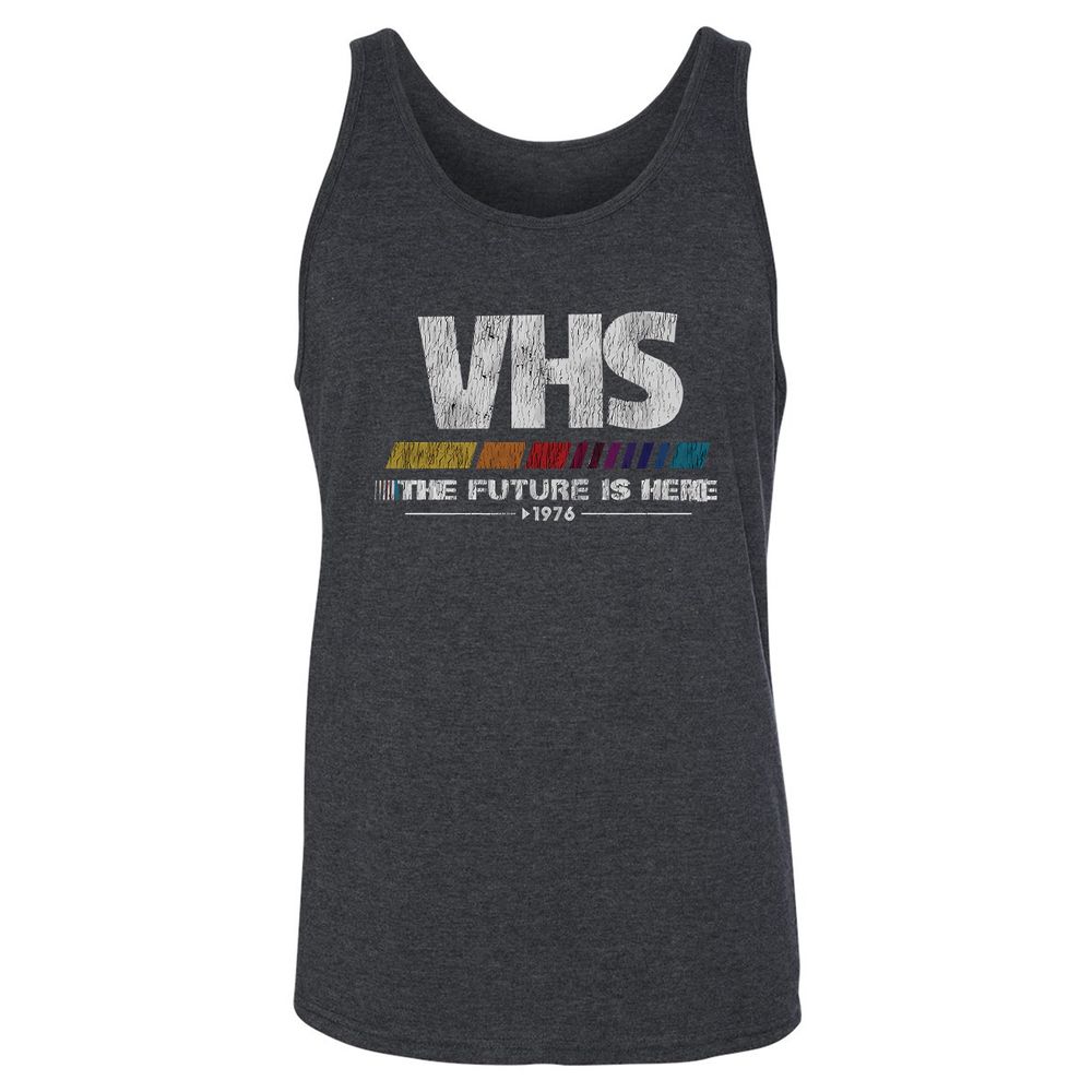 Unisex Jersey Tank - E2WTBH19 - Dark Grey Heather - 6