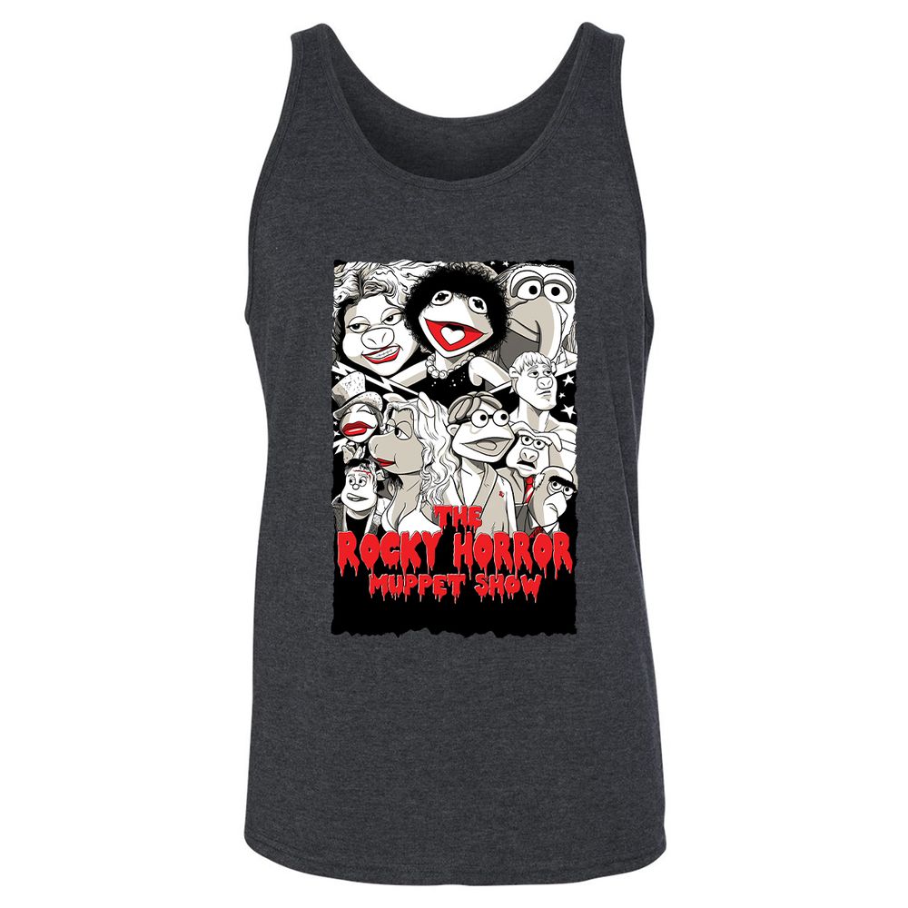 Unisex Jersey Tank - DZZXQHCR - Dark Grey Heather - 6