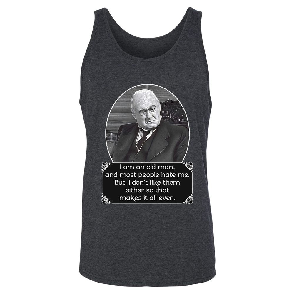 Unisex Jersey Tank - XCW6KEFJ - Dark Grey Heather - 6