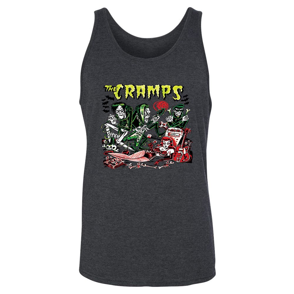 Unisex Jersey Tank - PAR9FXE6 - Dark Grey Heather - 6