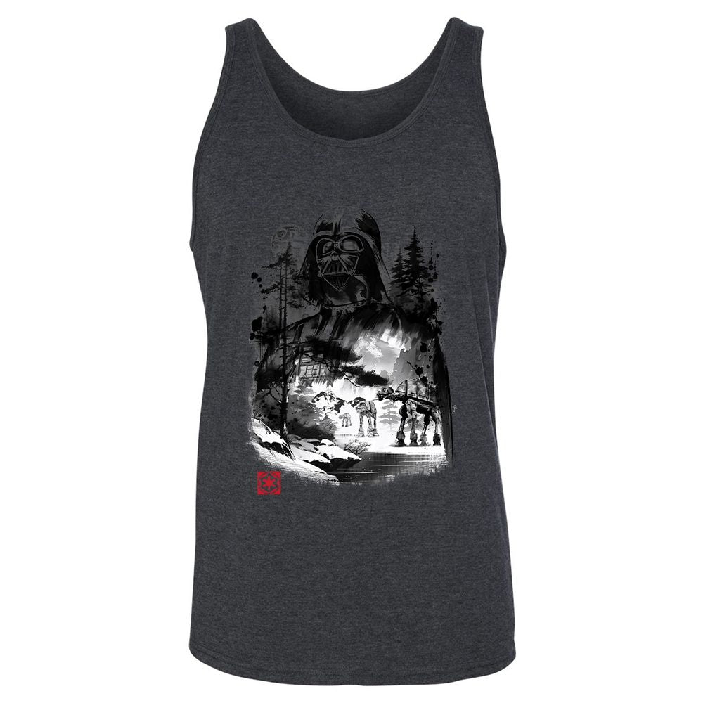 Unisex Jersey Tank - HLWZWZQM - Dark Grey Heather - 6