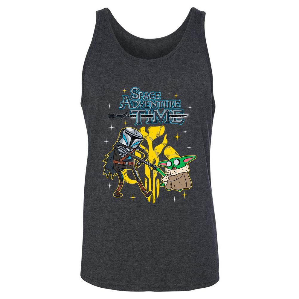 Unisex Jersey Tank - L2GL36UV - Dark Grey Heather - 6