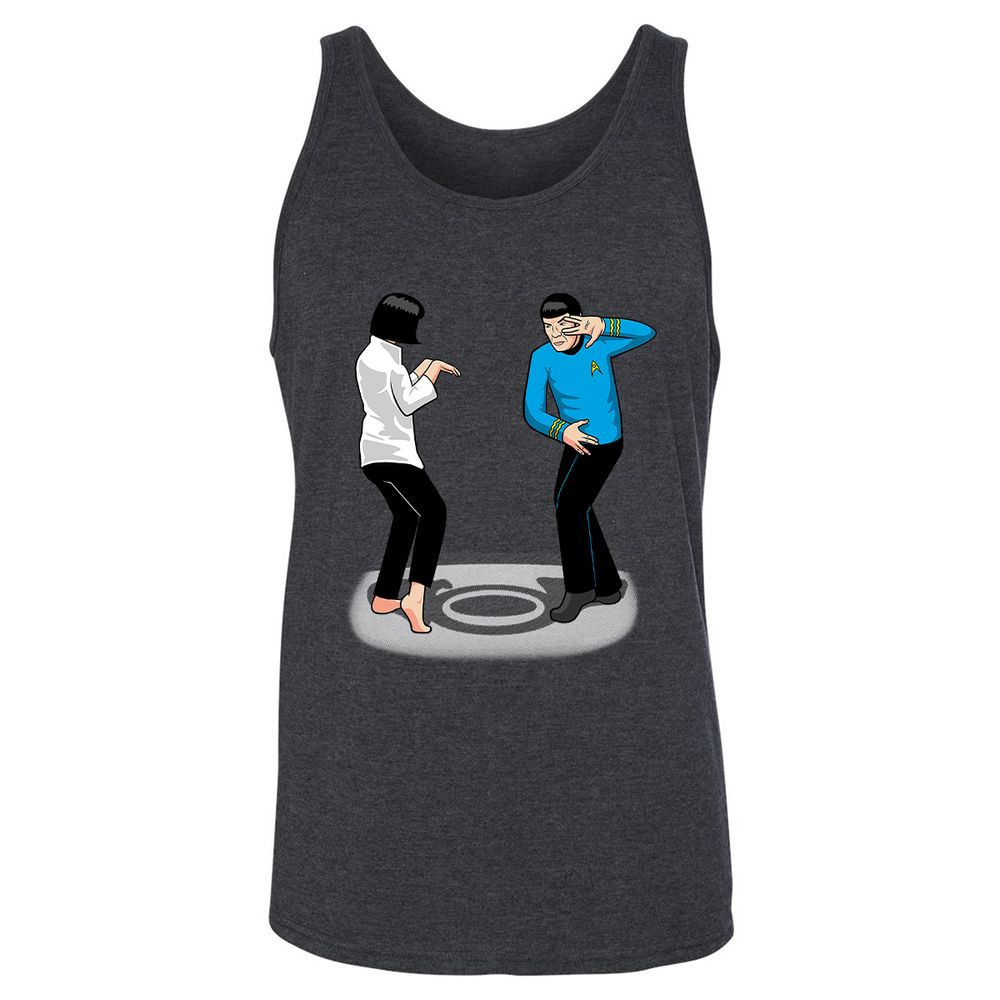 Unisex Jersey Tank - THV4USNG - Dark Grey Heather - 6