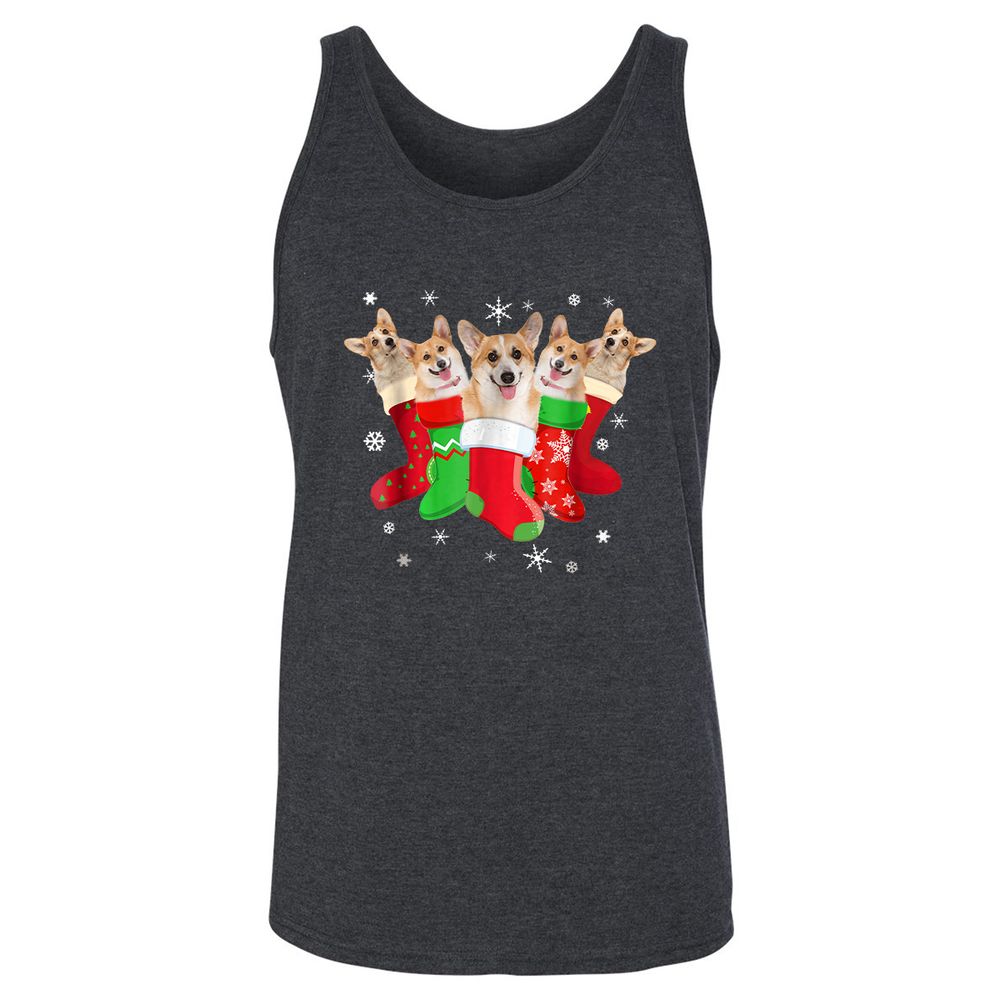 Unisex Jersey Tank - WDZ8YL6R - Dark Grey Heather - 6