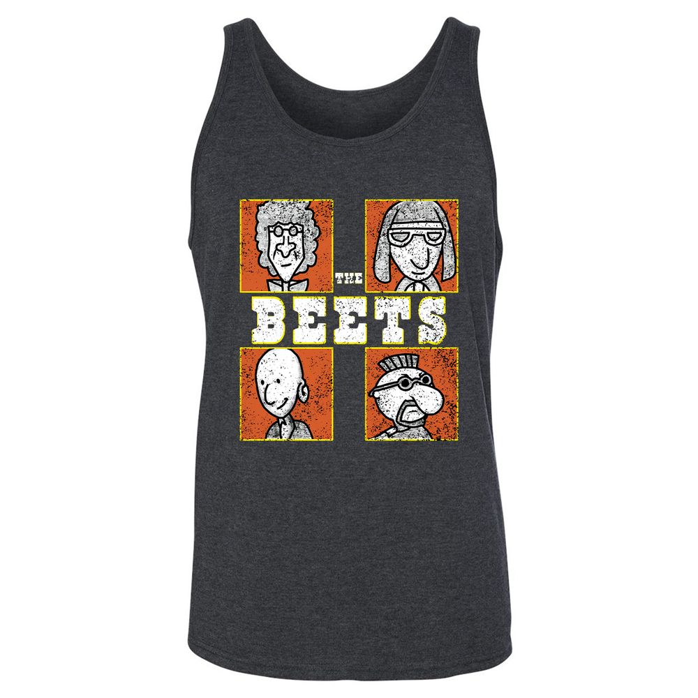 Unisex Jersey Tank - 12HRDD74 - Dark Grey Heather - 6
