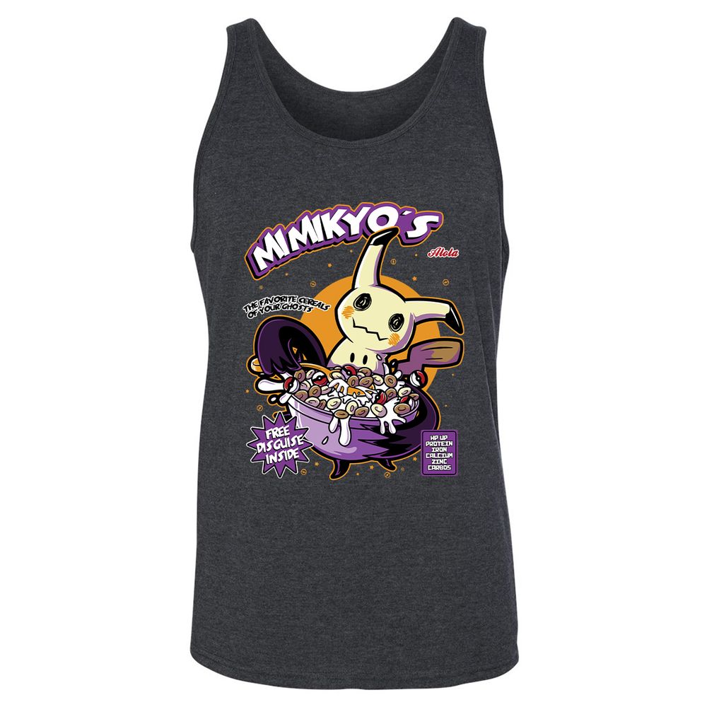 Unisex Jersey Tank - 5WGGR9RT - Dark Grey Heather - 6