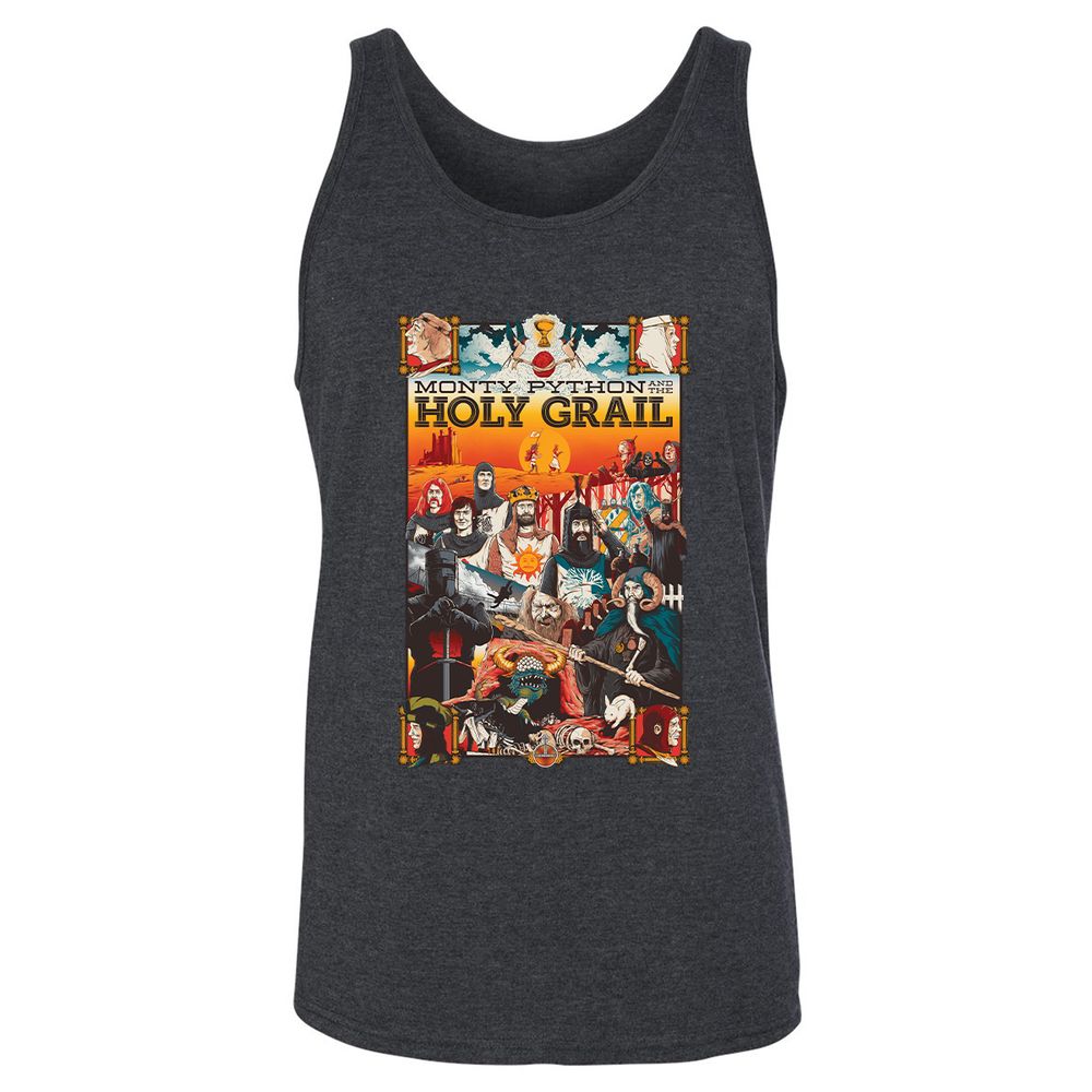 Unisex Jersey Tank - CF756QB2 - Dark Grey Heather - 6