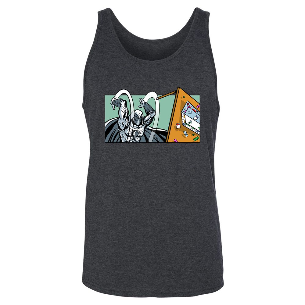 Unisex Jersey Tank - T5HFD9X8 - Dark Grey Heather - 6
