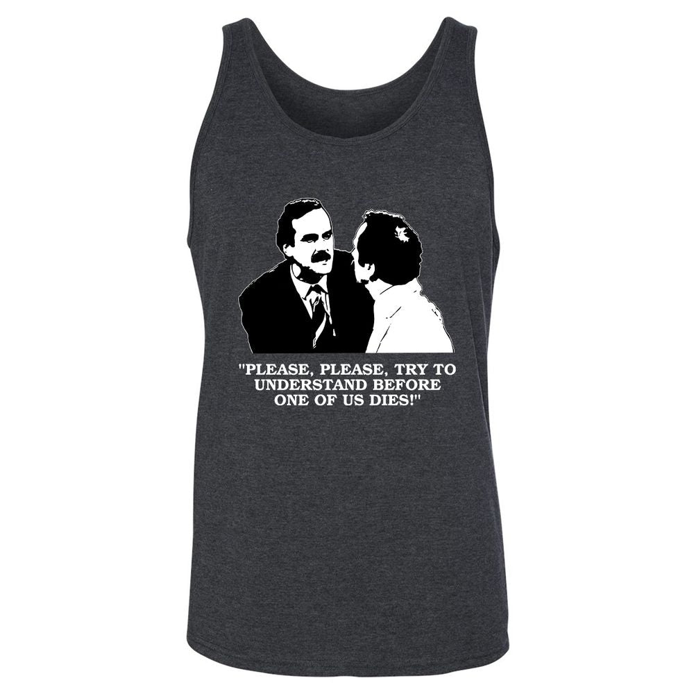 Unisex Jersey Tank - FZ54R2Q9 - Dark Grey Heather - 6