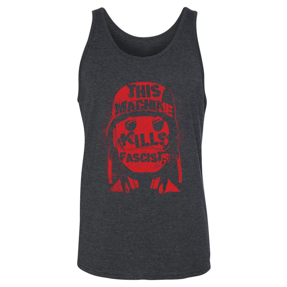 Unisex Jersey Tank - 1758W7Z2 - Dark Grey Heather - 6