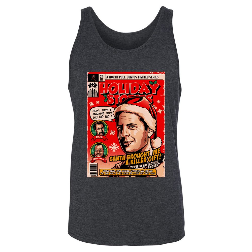Unisex Jersey Tank - 6MWNJUWX - Dark Grey Heather - 6