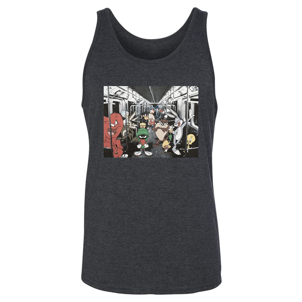 Unisex Jersey Tank - EBWFRXLT - Dark Grey Heather - 6