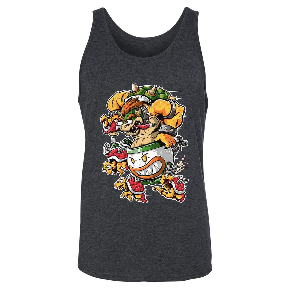 Unisex Jersey Tank - SS8XZYQP - Dark Grey Heather - 6