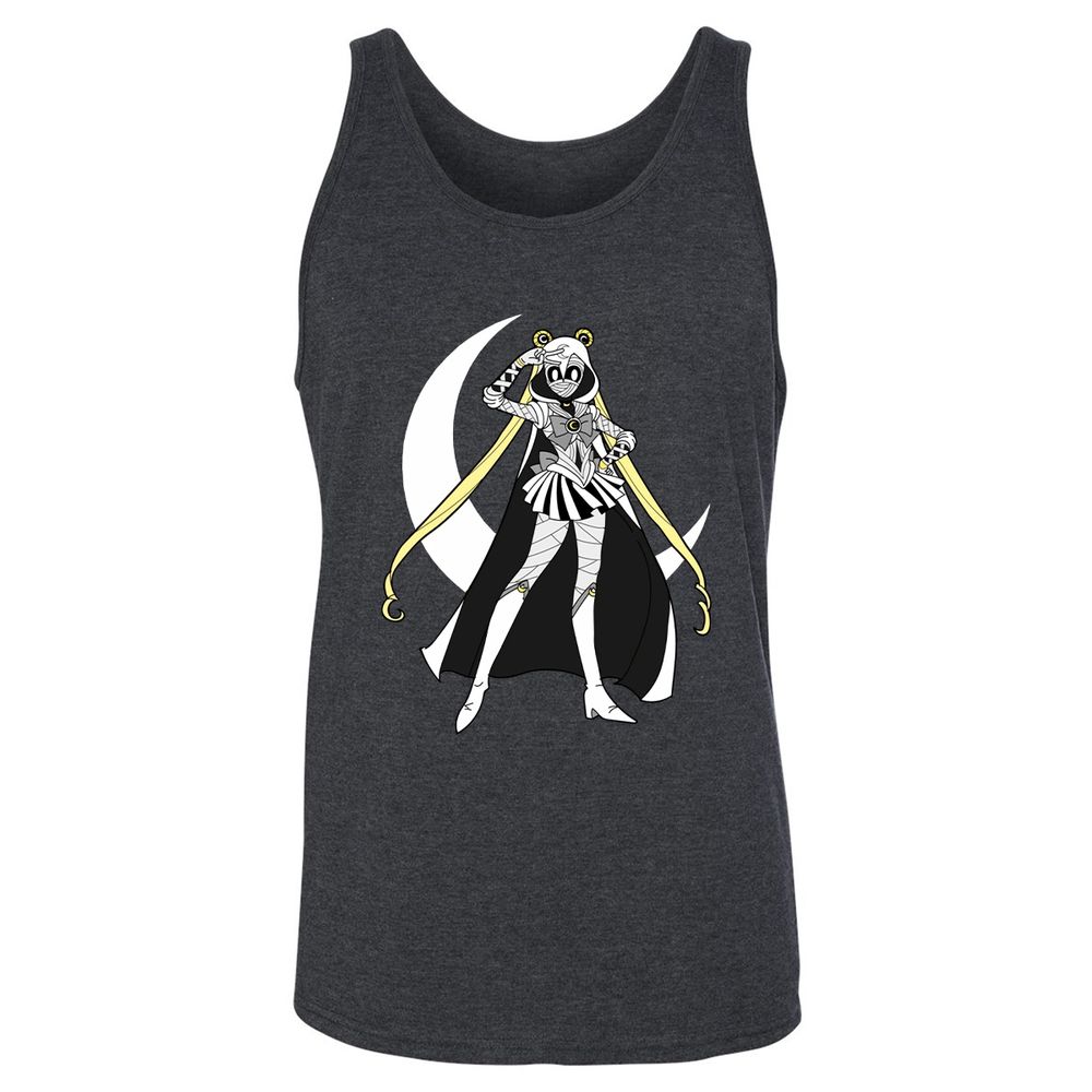 Unisex Jersey Tank - VES9NBJB - Dark Grey Heather - 6