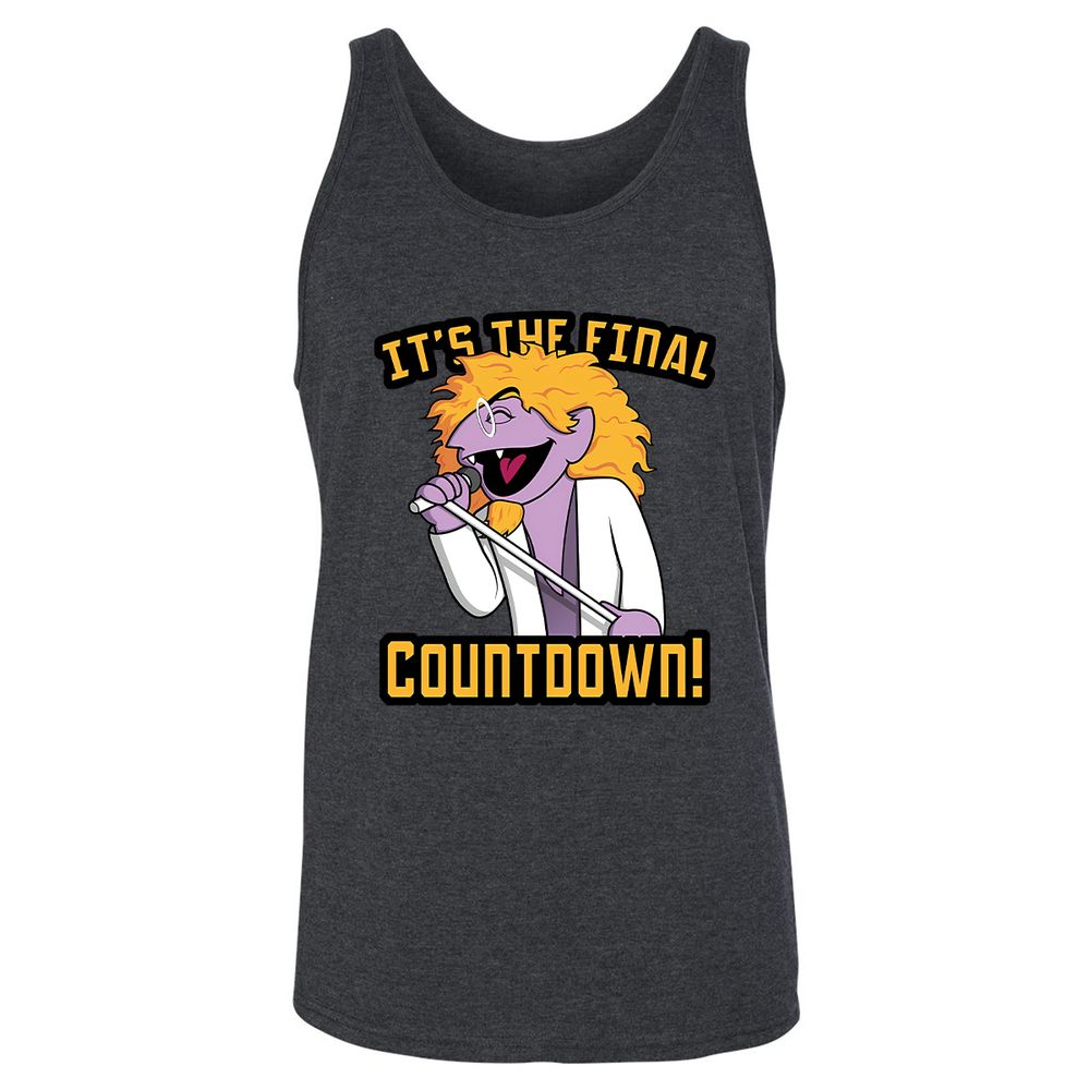 Unisex Jersey Tank - HMNGYPGF - Dark Grey Heather - 6