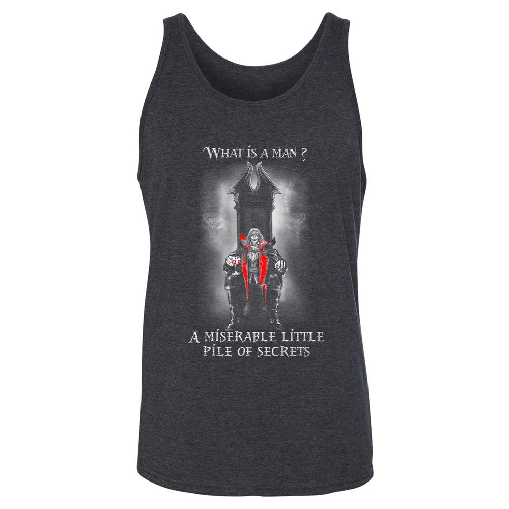 Unisex Jersey Tank - CJZQLMS3 - Dark Grey Heather - 6