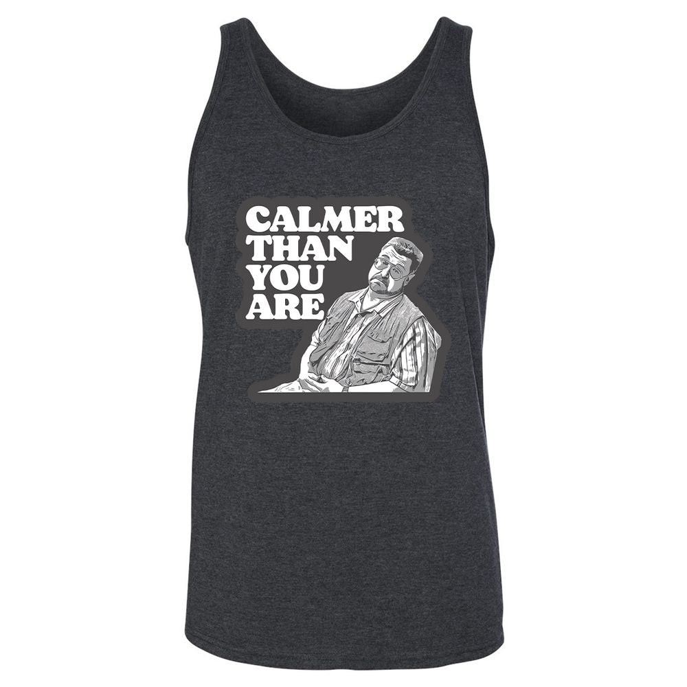 Unisex Jersey Tank - UW5XTJVS - Dark Grey Heather - 6