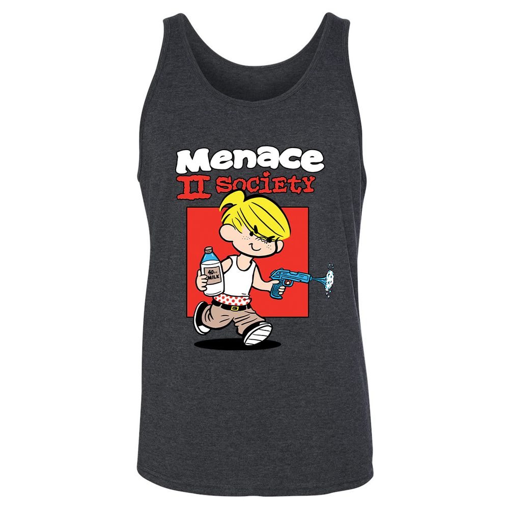 Unisex Jersey Tank - 25PWN4FH - Dark Grey Heather - 6