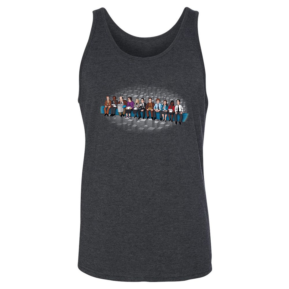 Unisex Jersey Tank - ARL5DSXN - Dark Grey Heather - 6